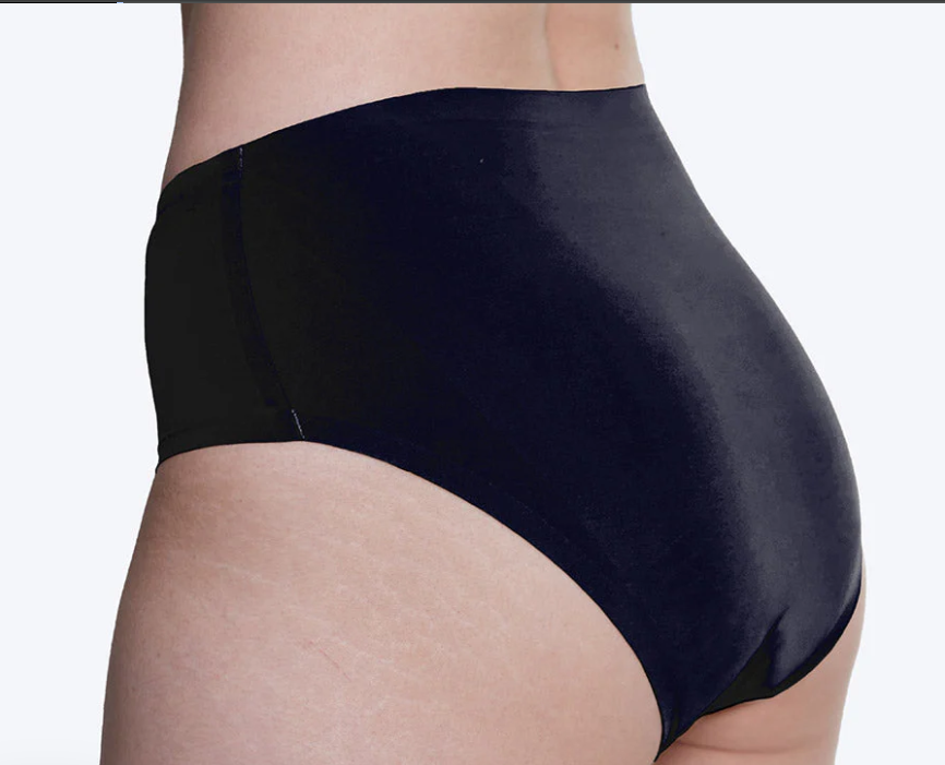 DUMMY - WUKA Stretch sin costuras talle medio flujo abundante  Negro - L-3XL